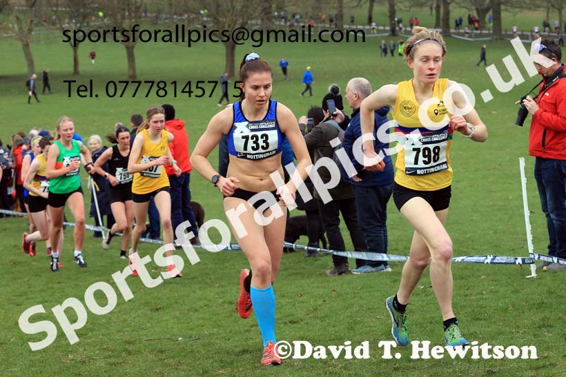 Senior Women, 2024 CAU Inter Counties Cross Country Champs., Wollaton Park, Nottingham. Photo: David T. Hewitson/Sports for All Pics